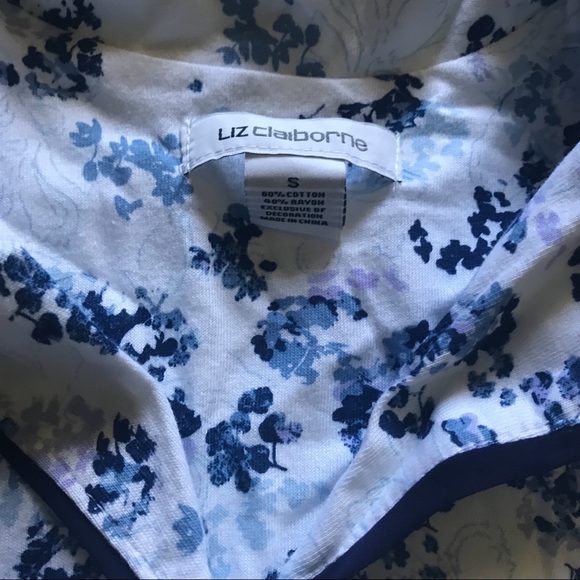 Liz Claiborne Floral PJ Set - Picture 5 of 7